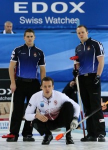 the concerned Scottish faces say it all about the game against Latvia